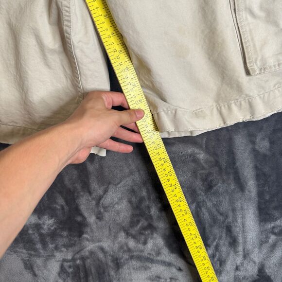 Polo Jeans Co. Ralph Lauren Cargo Short Size 32 Six Pocket Cream Color - Picture 4 of 7